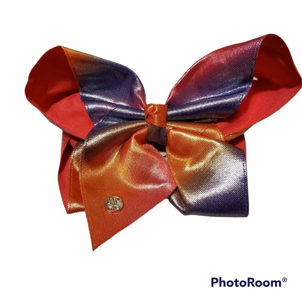 Girls Shimmery Multicolor Hair Bow